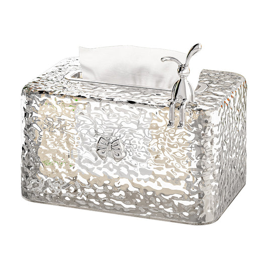 Elegant Decorative Tissue Box Cover – Modern Tabletop Tissue Holder