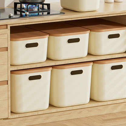 Lidded Storage Bin with Carry Handles – Modern Multipurpose Organizer