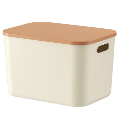 Lidded Storage Bin with Carry Handles – Modern Multipurpose Organizer