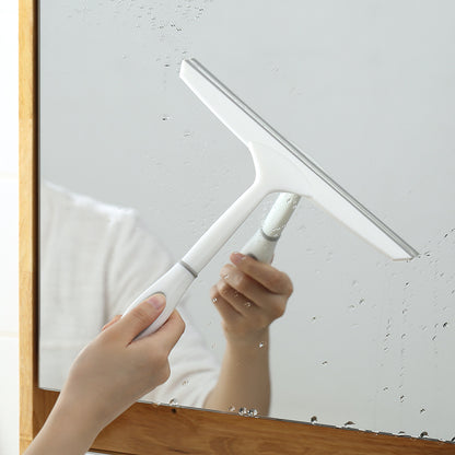 Wall-Mounted Shower Squeegee with Hanging Hook