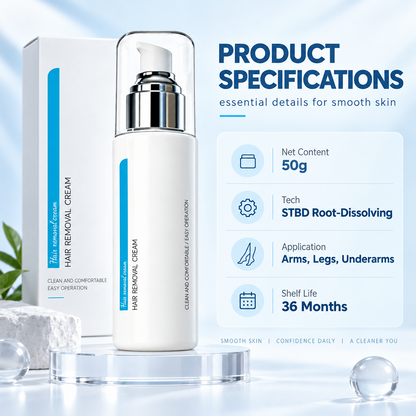 🎁Buy 1 Get 1 Free🥳2026 HOT SALE❄️🌸 Ice-Cooling Hair Removal Cream – instantly soothes sensitive skin. ✨