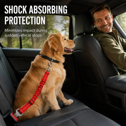 🐶🚗🐾 BUY 1 GET 1 FREE | Shock-Absorbing Pet Car Seat Belt – Safer, Smoother Rides ✨