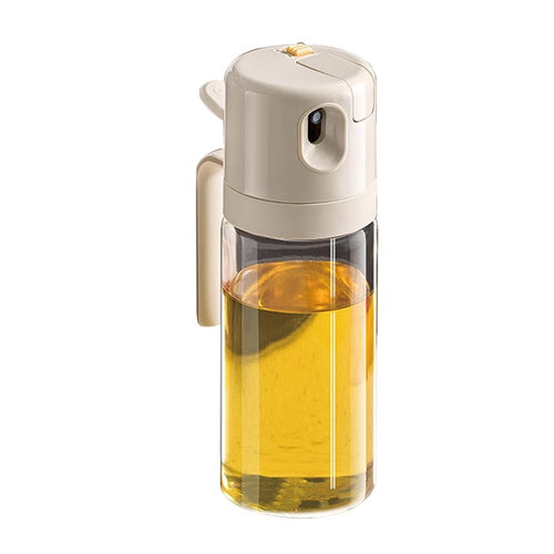 2-in-1 Oil Sprayer & Pour Dispenser – Kitchen Cooking Oil Bottle