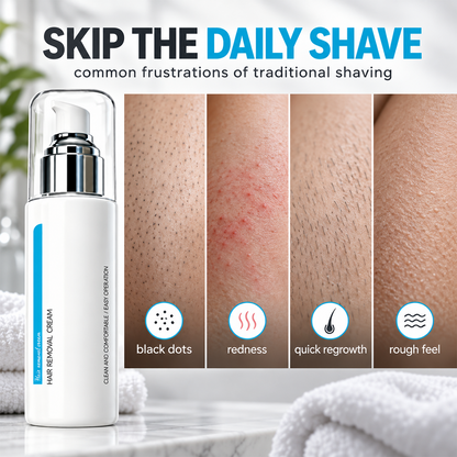 🎁Buy 1 Get 1 Free🥳2026 HOT SALE❄️🌸 Ice-Cooling Hair Removal Cream – instantly soothes sensitive skin. ✨