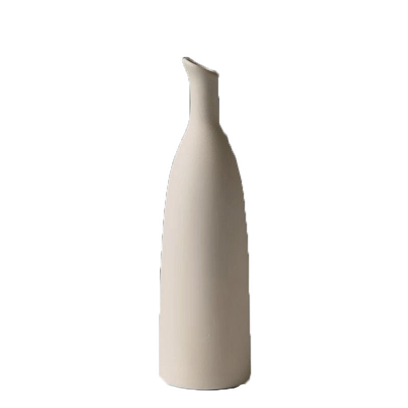 Minimalist Ceramic Bud Vase Set of 3