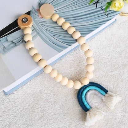 Boho Rainbow Curtain Tieback