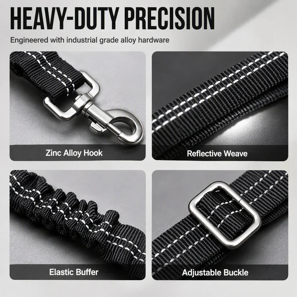 🐶🚗🐾 BUY 1 GET 1 FREE | Shock-Absorbing Pet Car Seat Belt – Safer, Smoother Rides ✨