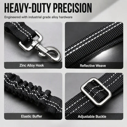 🐶🚗🐾 BUY 1 GET 1 FREE | Shock-Absorbing Pet Car Seat Belt – Safer, Smoother Rides ✨