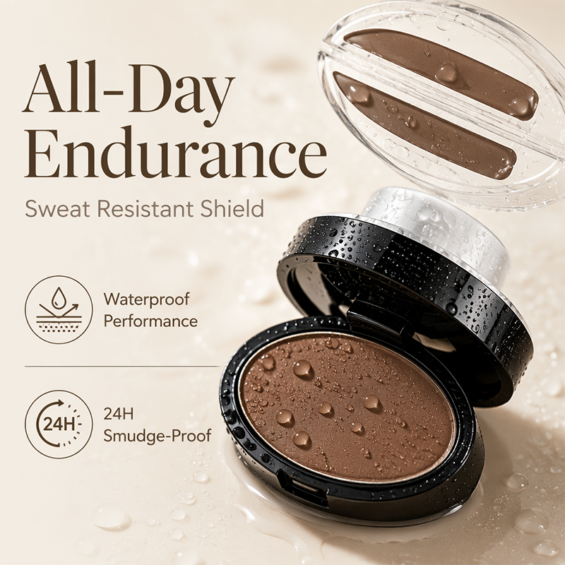 🎁 BUY 1 GET 1 FREE | Long-Lasting Eyebrow Stamp Powder – Quick, Defined & Natural-Looking Brows ✨