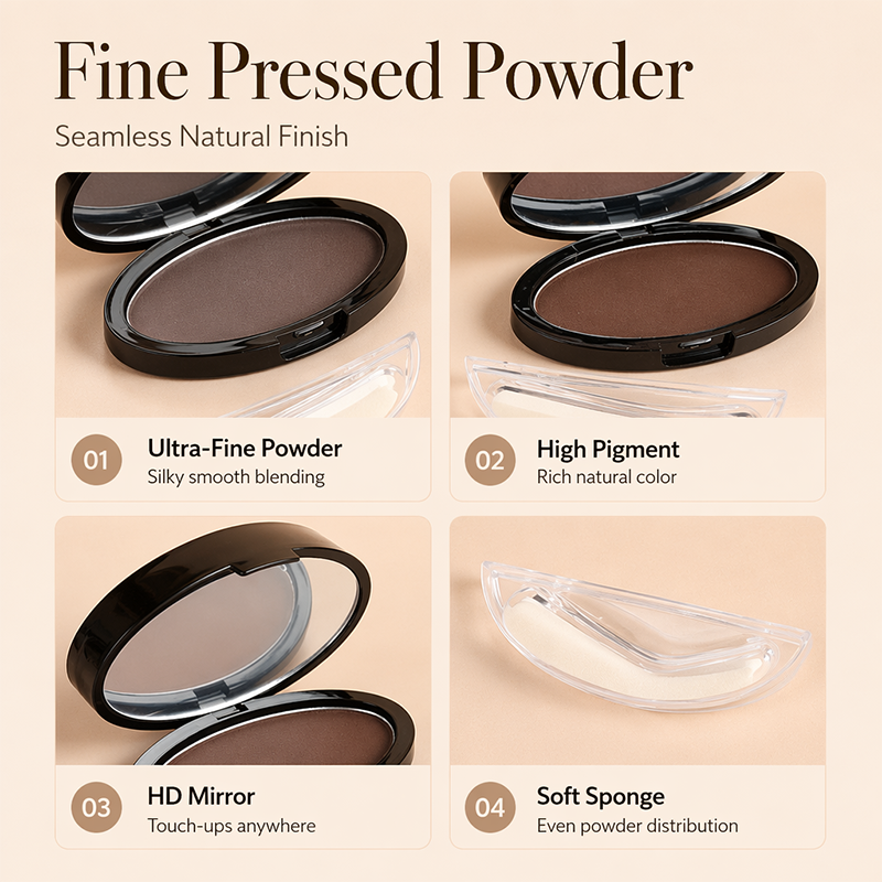 🎁 BUY 1 GET 1 FREE | Long-Lasting Eyebrow Stamp Powder – Quick, Defined & Natural-Looking Brows ✨