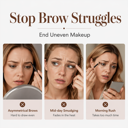 🎁 BUY 1 GET 1 FREE | Long-Lasting Eyebrow Stamp Powder – Quick, Defined & Natural-Looking Brows ✨