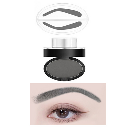 🎁 BUY 1 GET 1 FREE | Long-Lasting Eyebrow Stamp Powder – Quick, Defined & Natural-Looking Brows ✨