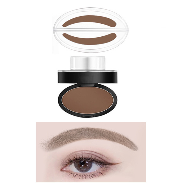 🎁 BUY 1 GET 1 FREE | Long-Lasting Eyebrow Stamp Powder – Quick, Defined & Natural-Looking Brows ✨