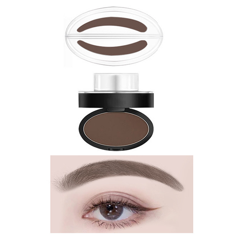 🎁 BUY 1 GET 1 FREE | Long-Lasting Eyebrow Stamp Powder – Quick, Defined & Natural-Looking Brows ✨